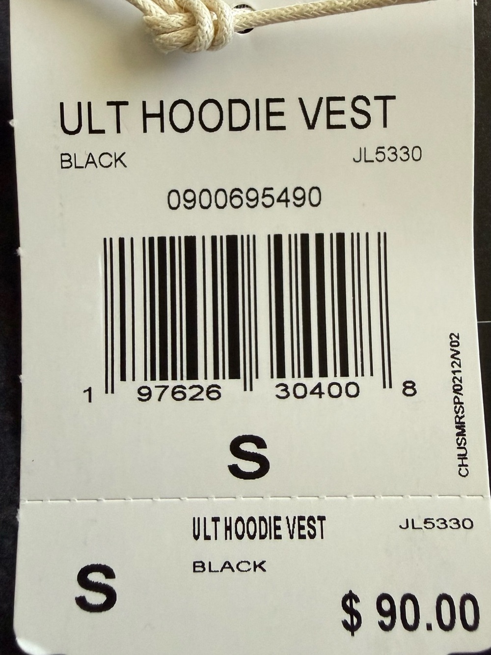 adidas Black Ult Hoodie Vest